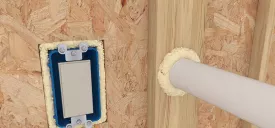 Filling of holes and cavities indoors