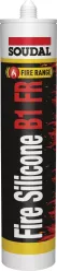 Fire Silicone B1 FR Svart 300ml