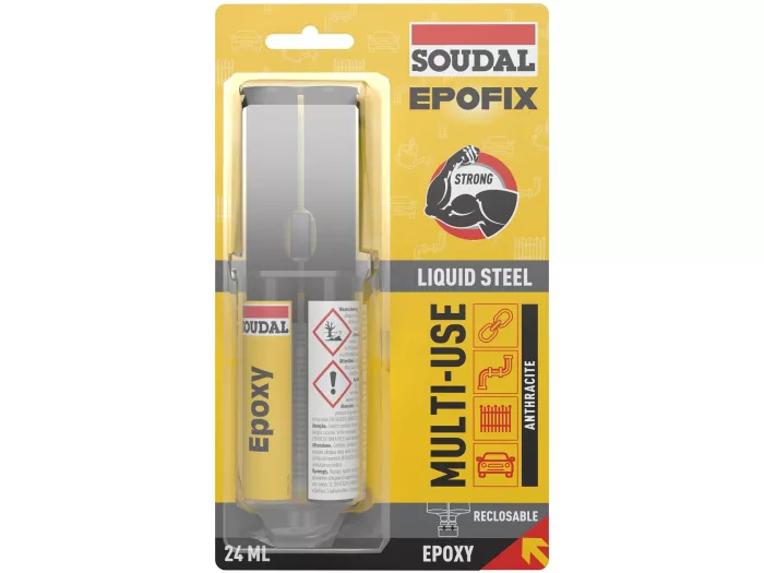 Epofix Liquid Steel – sprøyte 24ml