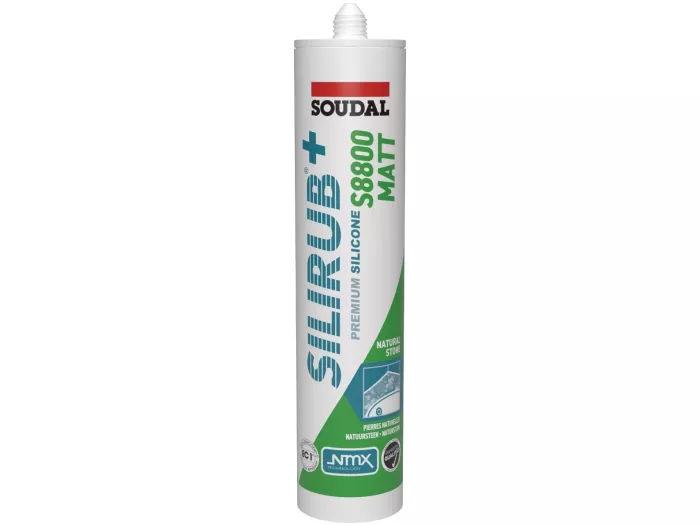 Silirub+ S8800 Matt Sort 300ml